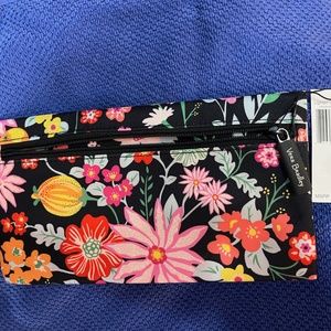NWT - Vera Bradley Tangerine Twist Dual Sided Pencil Case